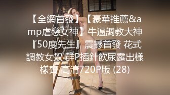 【全網首發】【豪華推薦&amp虐戀女神】牛逼調教大神『50度先生』震撼首發 花式調教女奴 群P插針飲尿露出樣樣齊 高清720P版 (28)