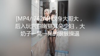 [MP4/ 762M] 纹身大哥大，后入玩穴白嫩猫耳朵少妇，大奶子一晃一晃的狠狠操逼