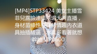 [MP4]STP33424 美女主播雪菲兒露臉連續兩場大秀直播，身材苗條性感身材情趣內衣道具抽插騷逼，水真多看著就想幹她 VIP0600