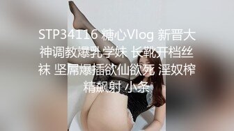 STP34116 糖心Vlog 新晋大神调教爆乳学妹 长靴开档丝袜 坚屌爆插欲仙欲死 淫奴榨精飙射 小条