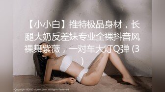 【小小白】推特极品身材，长腿大奶反差妹专业全裸抖音风裸舞紫薇，一对车大灯Q弹 (3)