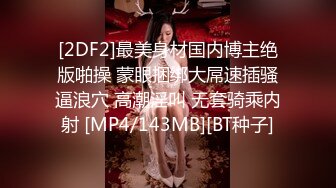 G奶烈焰红唇风骚小荡妇激情啪啪，眼镜小黑吸吮奶子，开档黑丝蹲着舔逼，扶着大屁股后入，抽插一脸享受