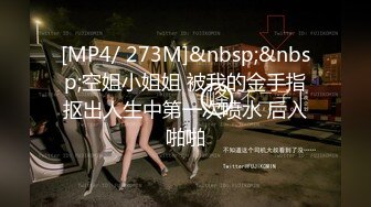 [MP4/ 273M]&nbsp;&nbsp;空姐小姐姐 被我的金手指抠出人生中第一次喷水 后入啪啪