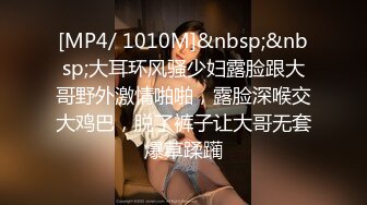 [MP4/ 1010M]&nbsp;&nbsp;大耳环风骚少妇露脸跟大哥野外激情啪啪，露脸深喉交大鸡巴，脱了裤子让大哥无套爆草蹂躏