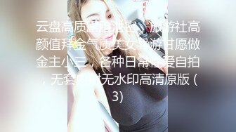 云盘高质露脸泄密，旅游社高颜值拜金气质美女导游甘愿做金主小三，各种日常性爱自拍，无套内射无水印高清原版 (3)