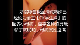 ❤️娇弱嗲音极品清纯嫩妹已经沦为金主【CK学生妹】的圈养小母狗，淫字各种道具玩够了就啪啪，母狗属性拉满