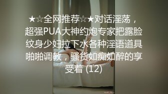 ★☆全网推荐☆★对话淫荡，超强PUA大神约炮专家把露脸纹身少妇拉下水各种淫语道具啪啪调教，骚货如痴如醉的享受着 (12)