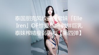 泰国朋克风纹身牙套妹「Elle Iren」OF性爱私拍 微胖巨乳泰妹榨精瘦弱男友【第四弹】