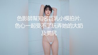 色影師幫知名巨乳小模拍片.色心一起受不了玩弄她的大奶及美尻